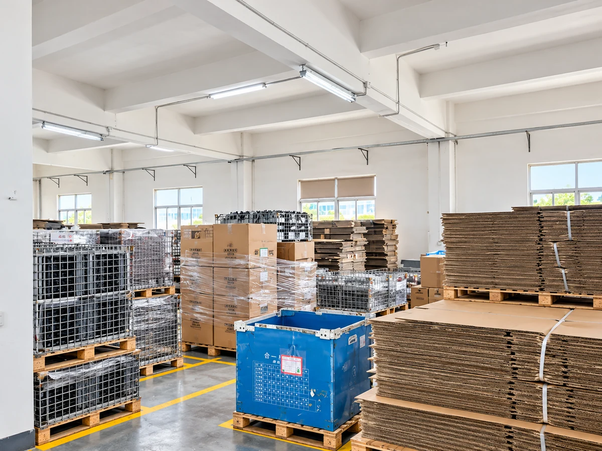 Packaging and product handling area